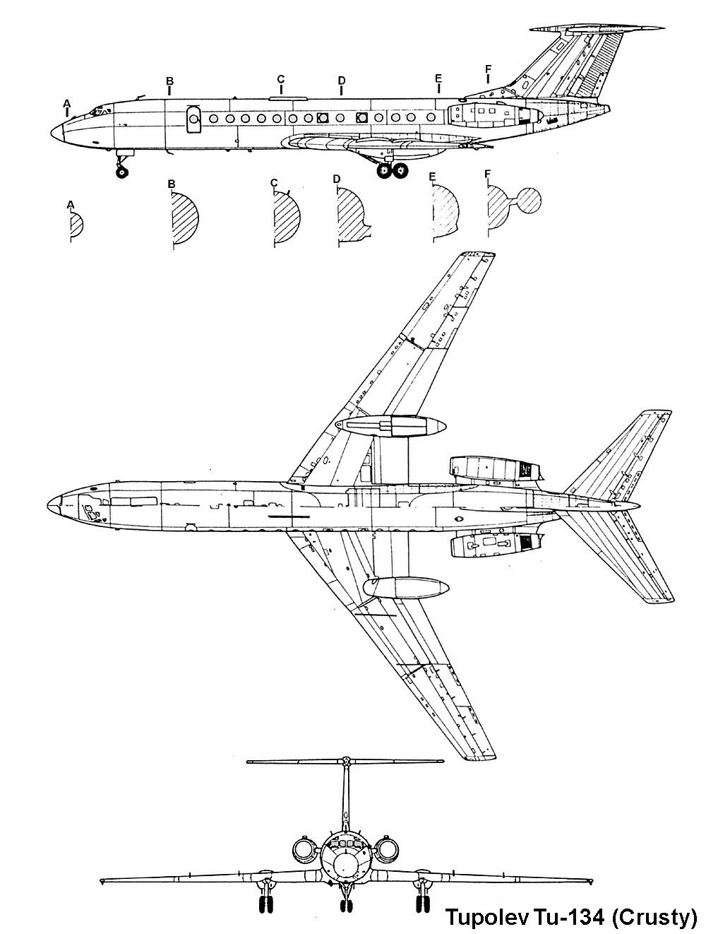 Tupolev Tu-134 Crusty