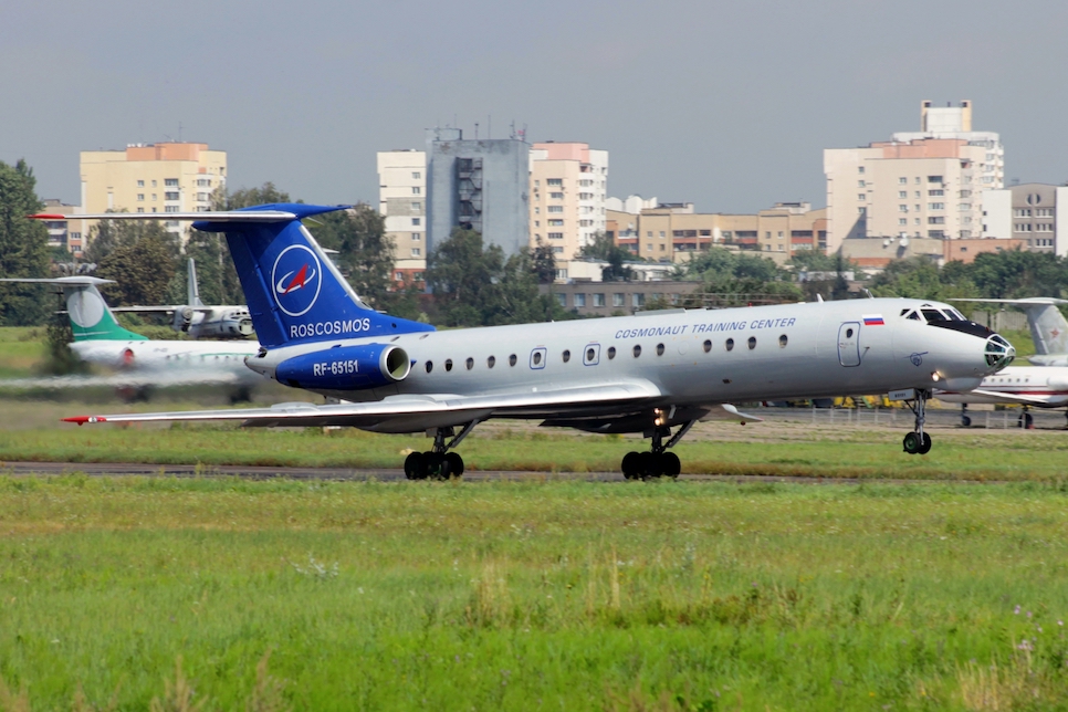 Tupolev Tu-134LK de Roskosmos