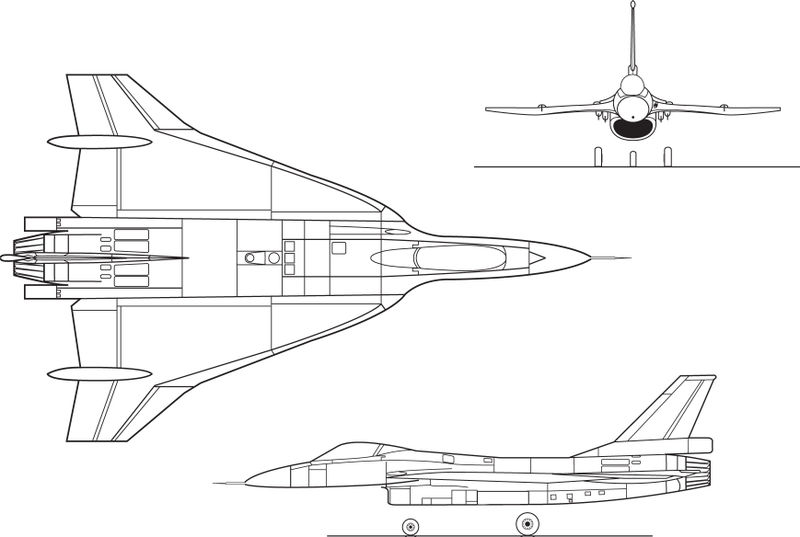 General Dynamics F-16XL Fighting Falcon