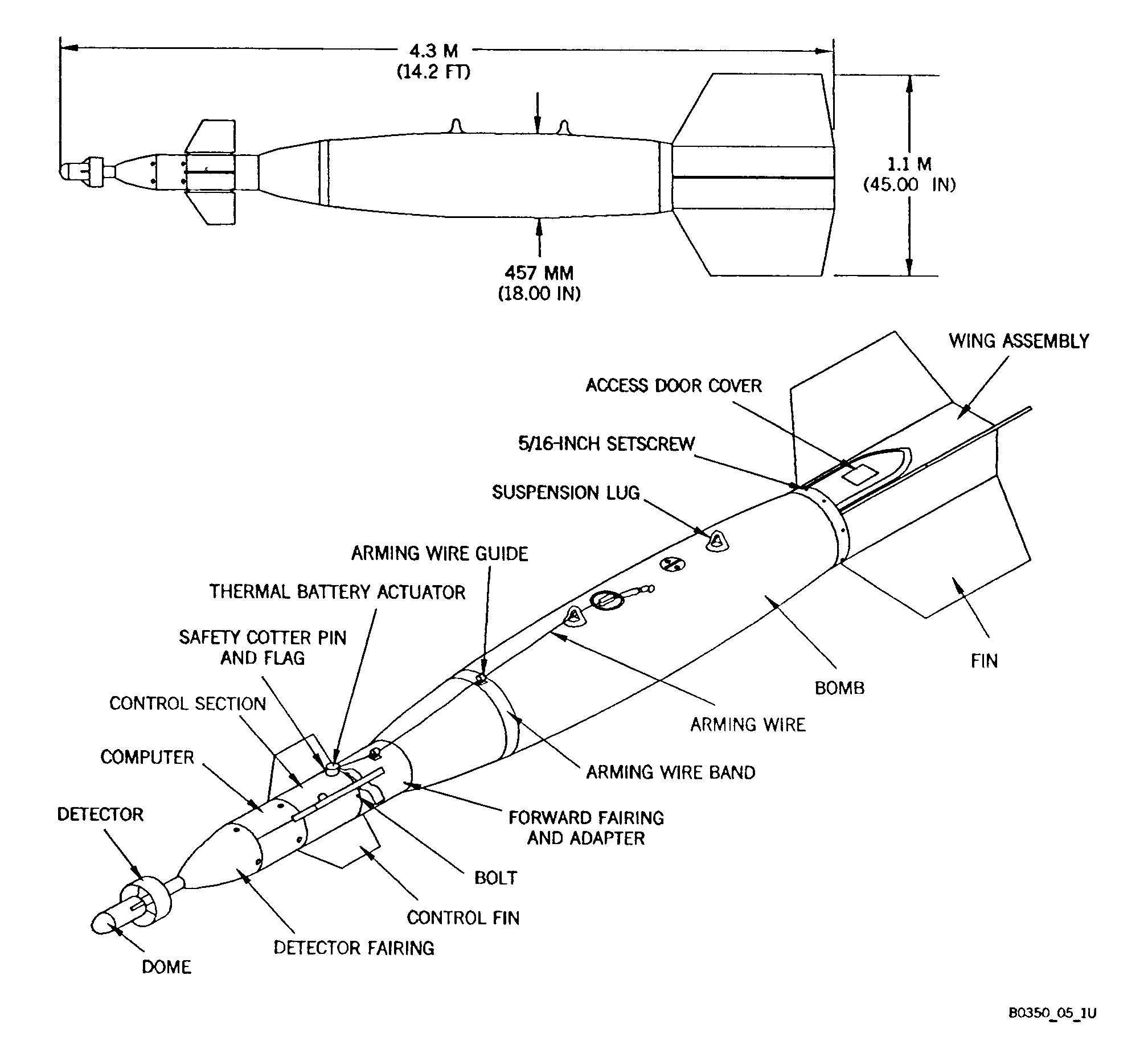 Bombe GBU-10/B Paveway I