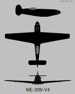 Messerschmitt Me 209 V4