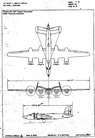 Martin B-26 Marauder (XB-33A)