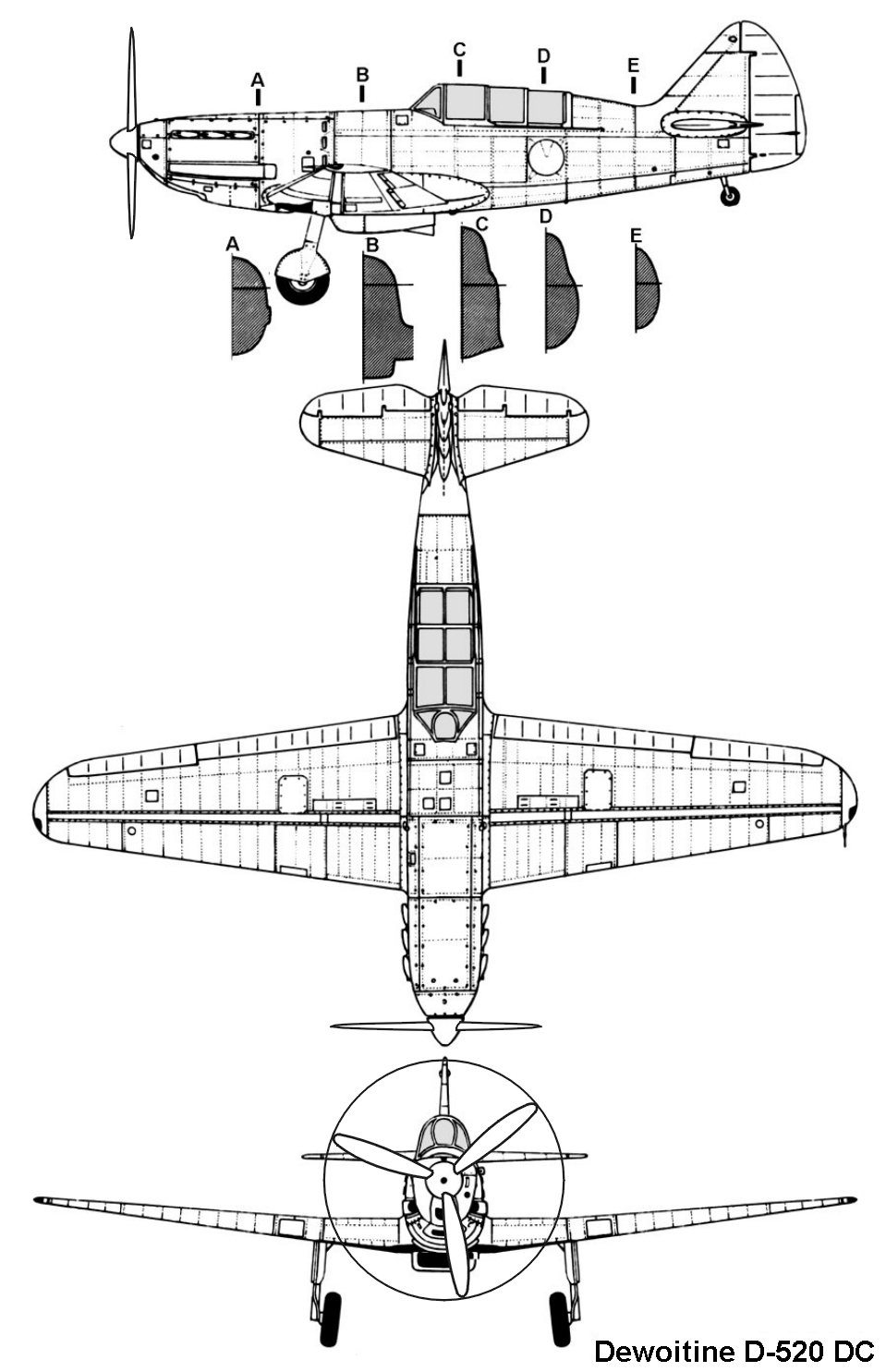 Dewoitine D.520 DC