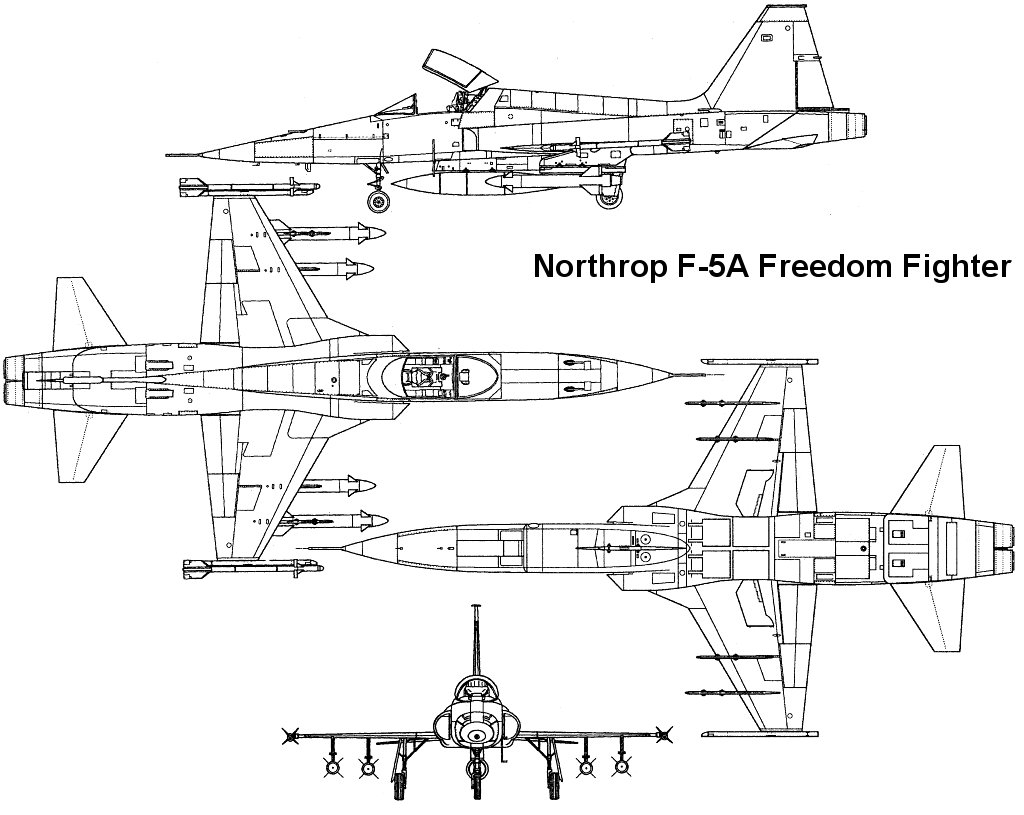 Northrop F-5A Freedom Fighter