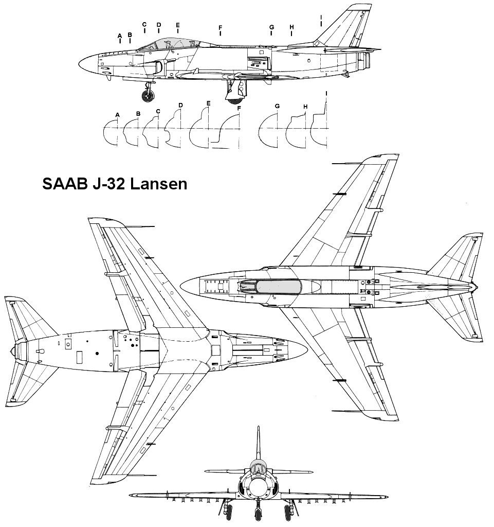 Saab J 32 Lansen