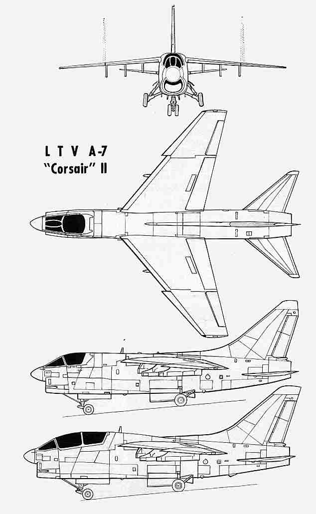 Vought A-7D Corsair II