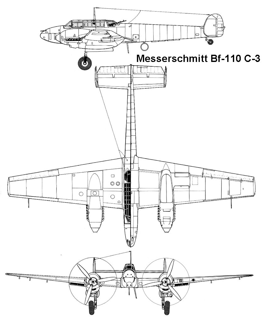 Messerschmitt Bf 110C-3