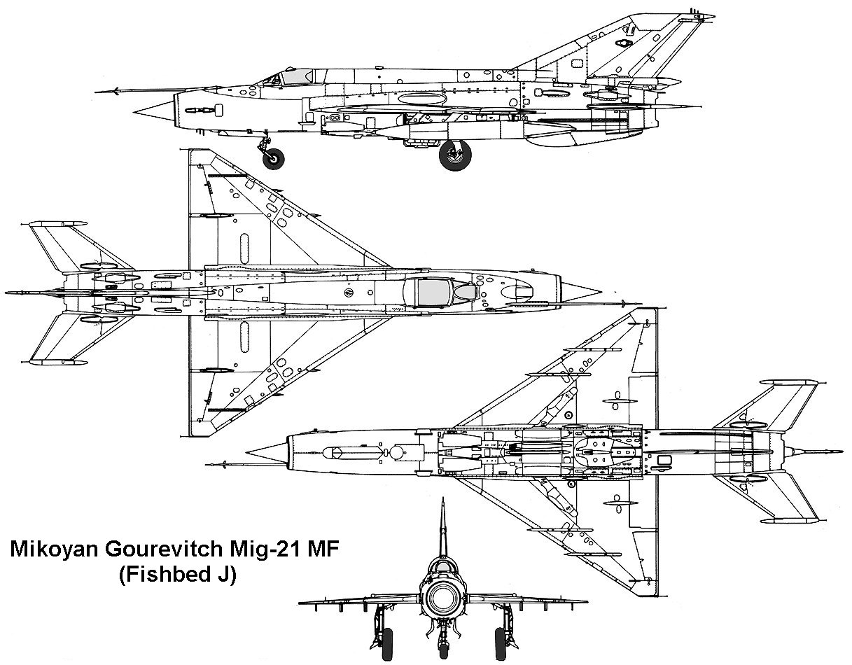 Mikoyan-Gourevitch MiG-21MF Fishbed-J
