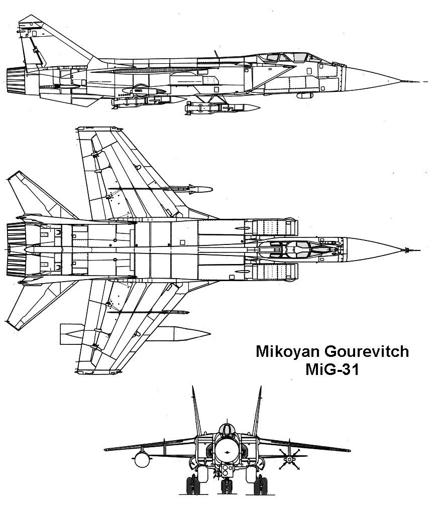 Mikoyan-Gourevitch MiG-31 Foxhound