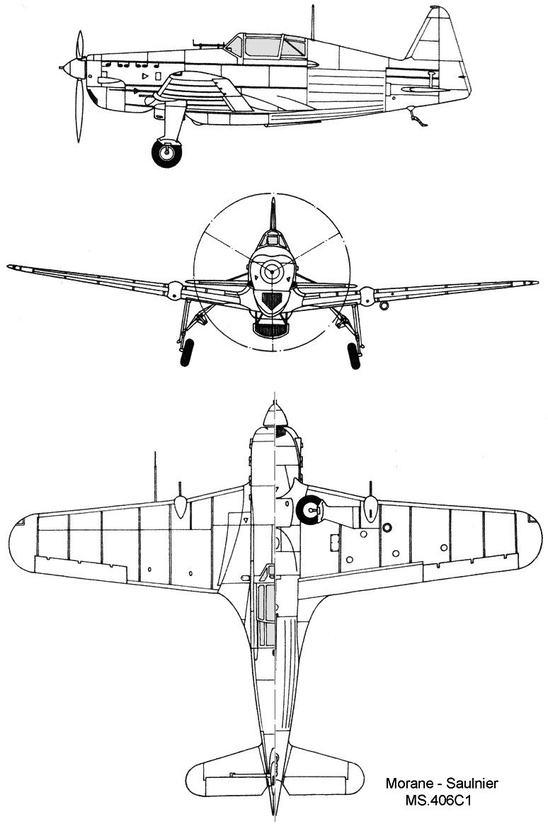Morane-Saulnier MS.406