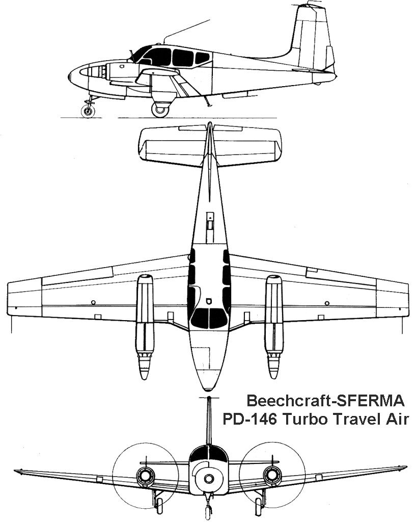 Beech 55 Baron (PD-146)