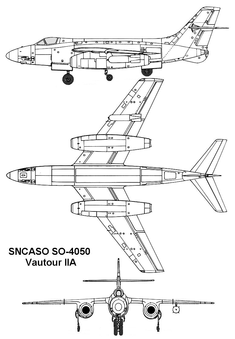 Sud-Ouest SO 4050 Vautour IIA