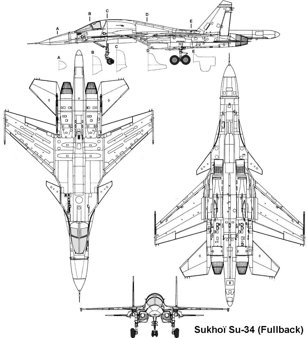 Sukhoï Su-34 Fullback