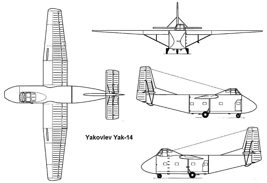 Yakovlev Yak-14 Mare