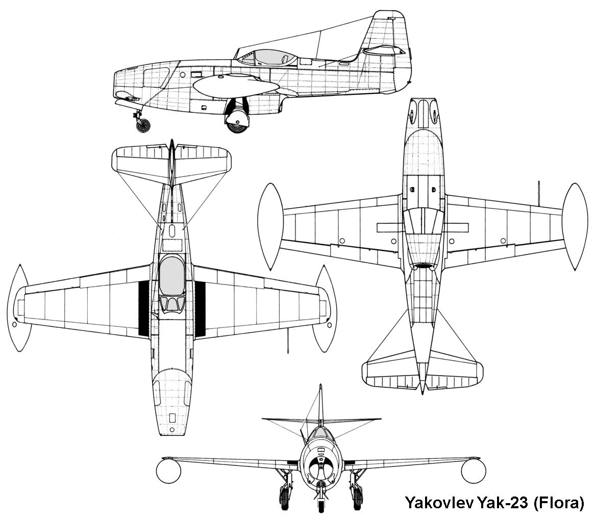Yakovlev Yak-23 Flora