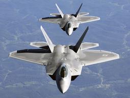 F-22A vus de face F-22A vus de face