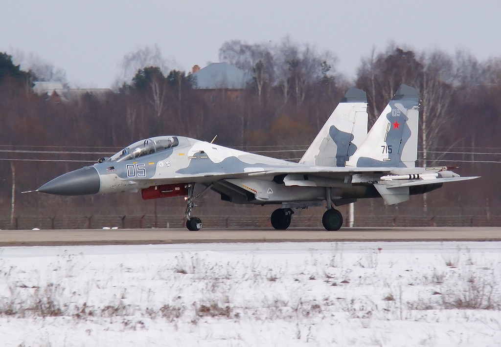 Sukhoï Su-30MKI - Appareil de développement n°1 "05 Blue"