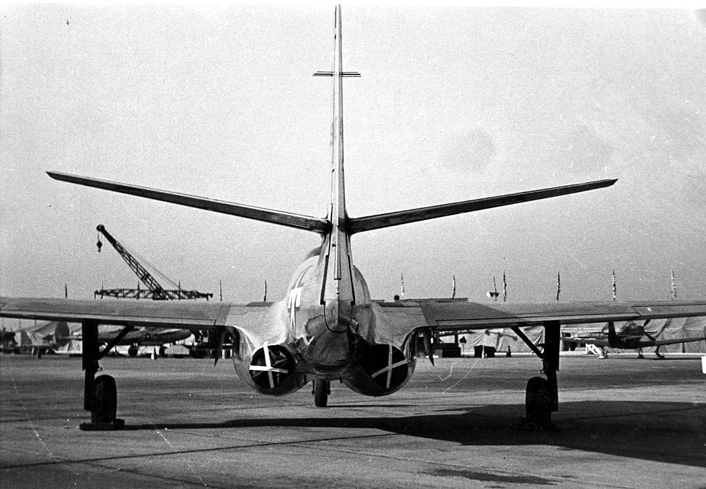 Bell XP-83 vu de derrière