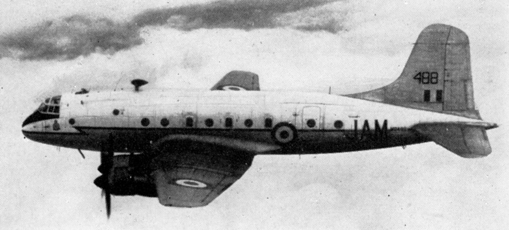 Handley Page HP.67 Hastings C.2 en vol