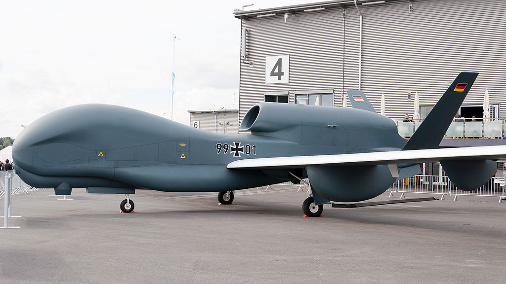 Northrop-Grumman RQ-4E Euro Hawk - Maquette à échelle réelle
