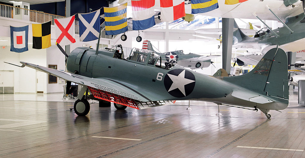 Douglas SBD-2 Dauntless préservé