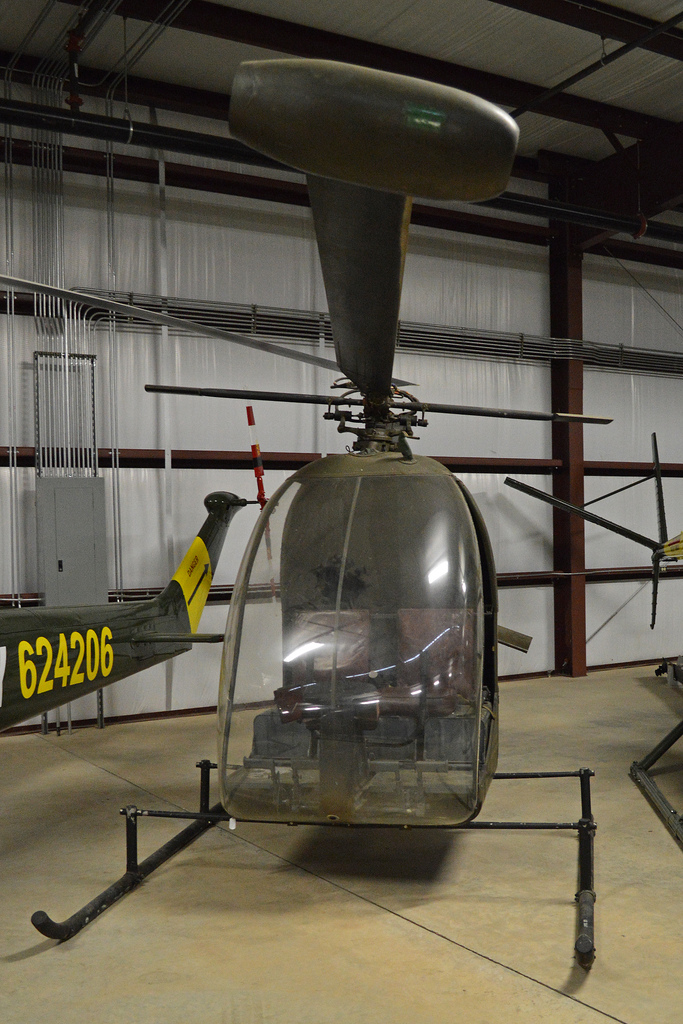 Hiller H-32 (YH-32) vu de front