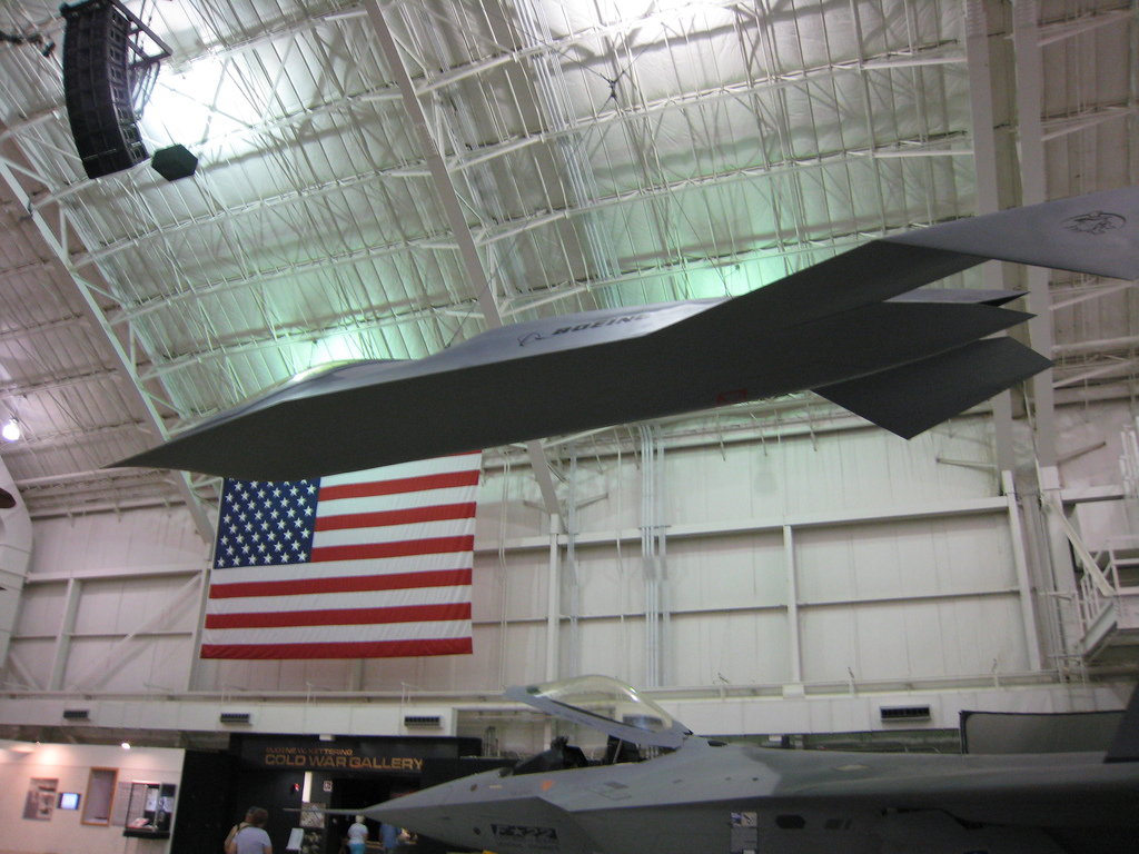 McDonnell Douglas Bird of Prey vu de côté