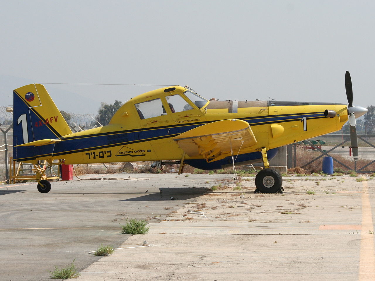 Air Tractor AT-802F israélien