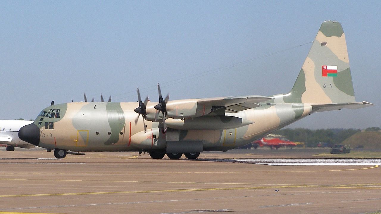 Lockheed C-130H Hercules omanais