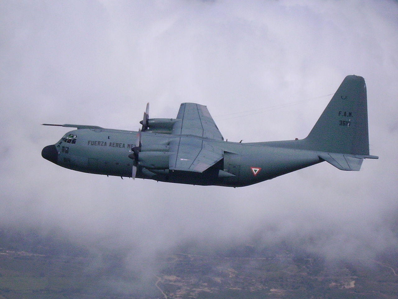 Lockheed C-130K Hercules mexicain