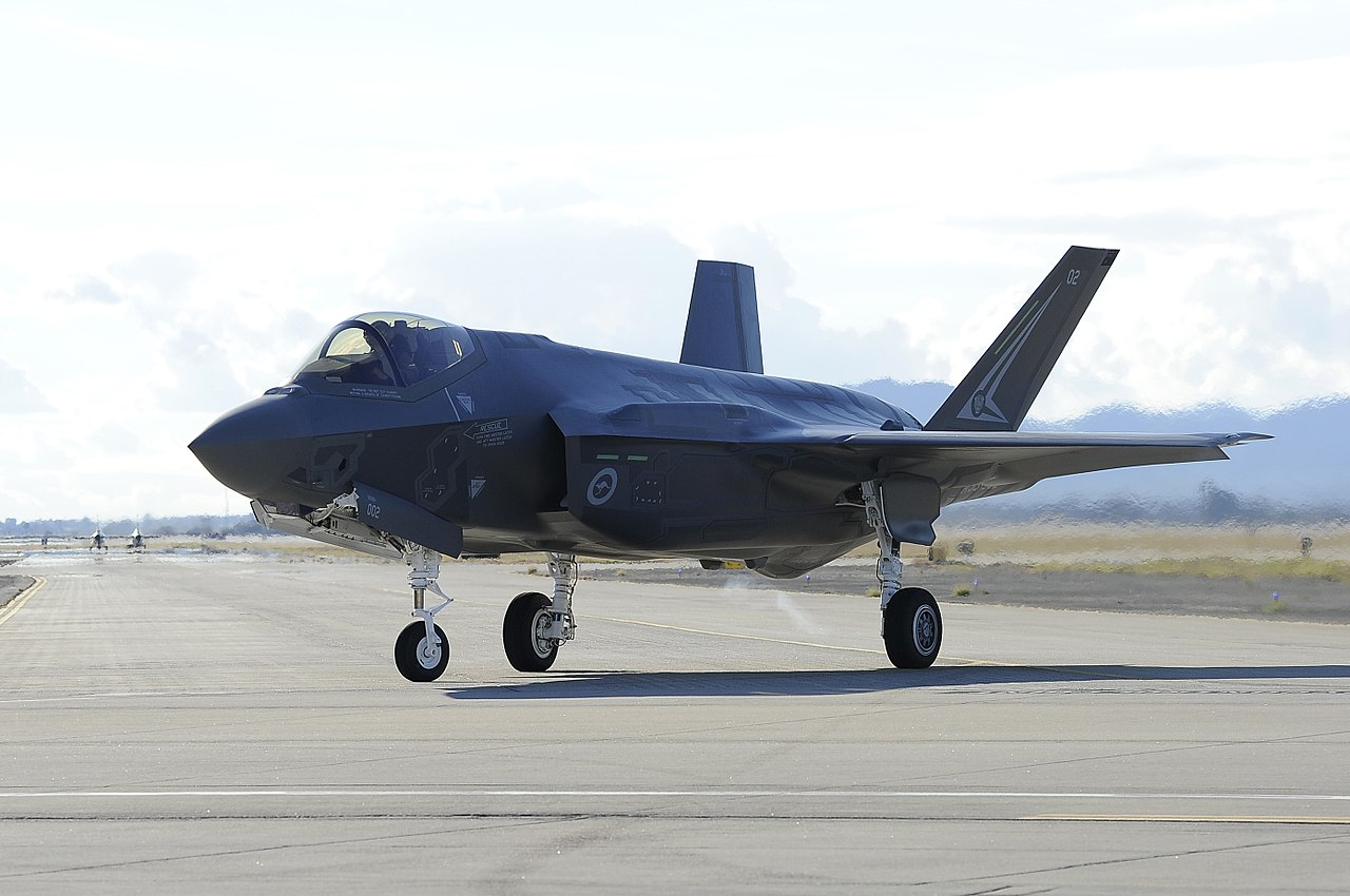 Lockheed-Martin F-35A Lightning II australien au sol