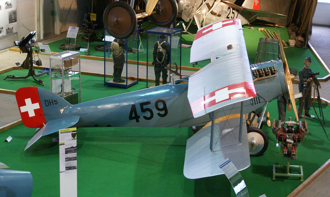 Haefeli DH-5 (M-V-1) suisse préservé