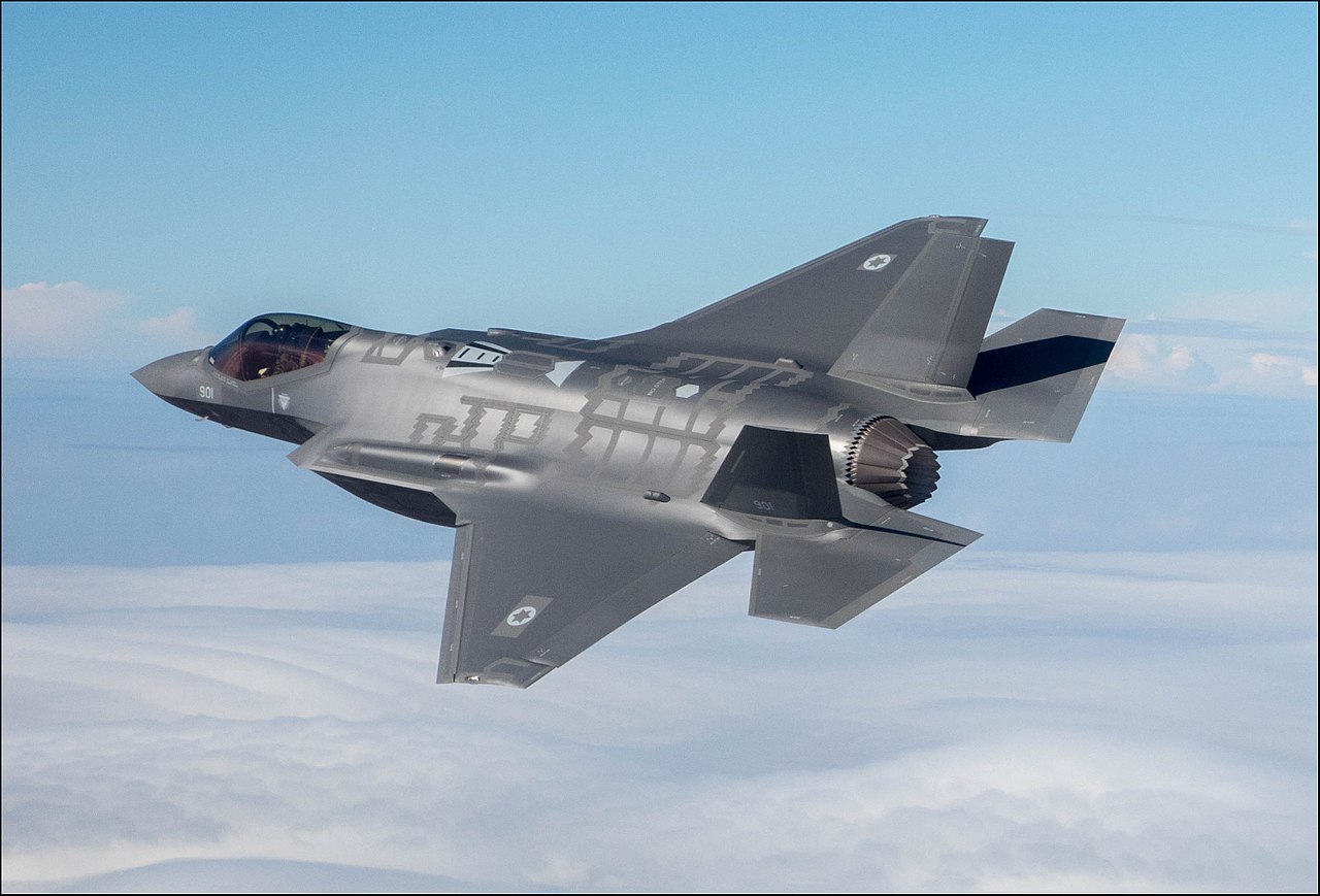 Lockheed-Martin F-35I Adir israélien en vol