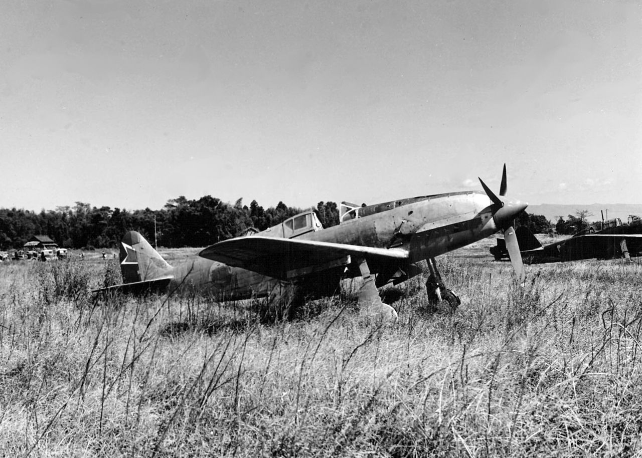 Kawasaki Ki-61 "Tony" vu en 1945