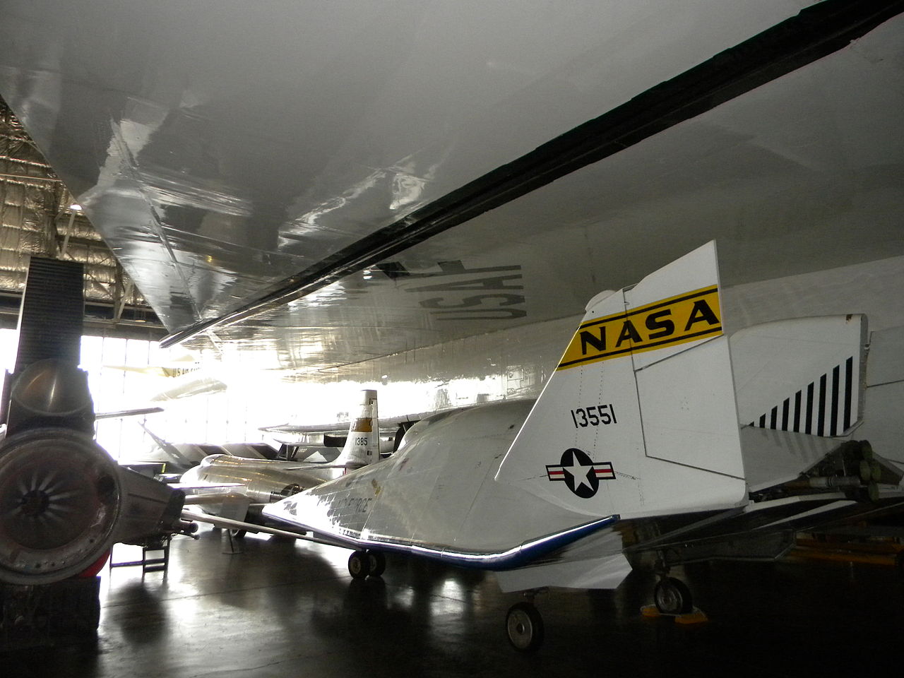 Martin-Marietta X-24B exposé vu de derrière