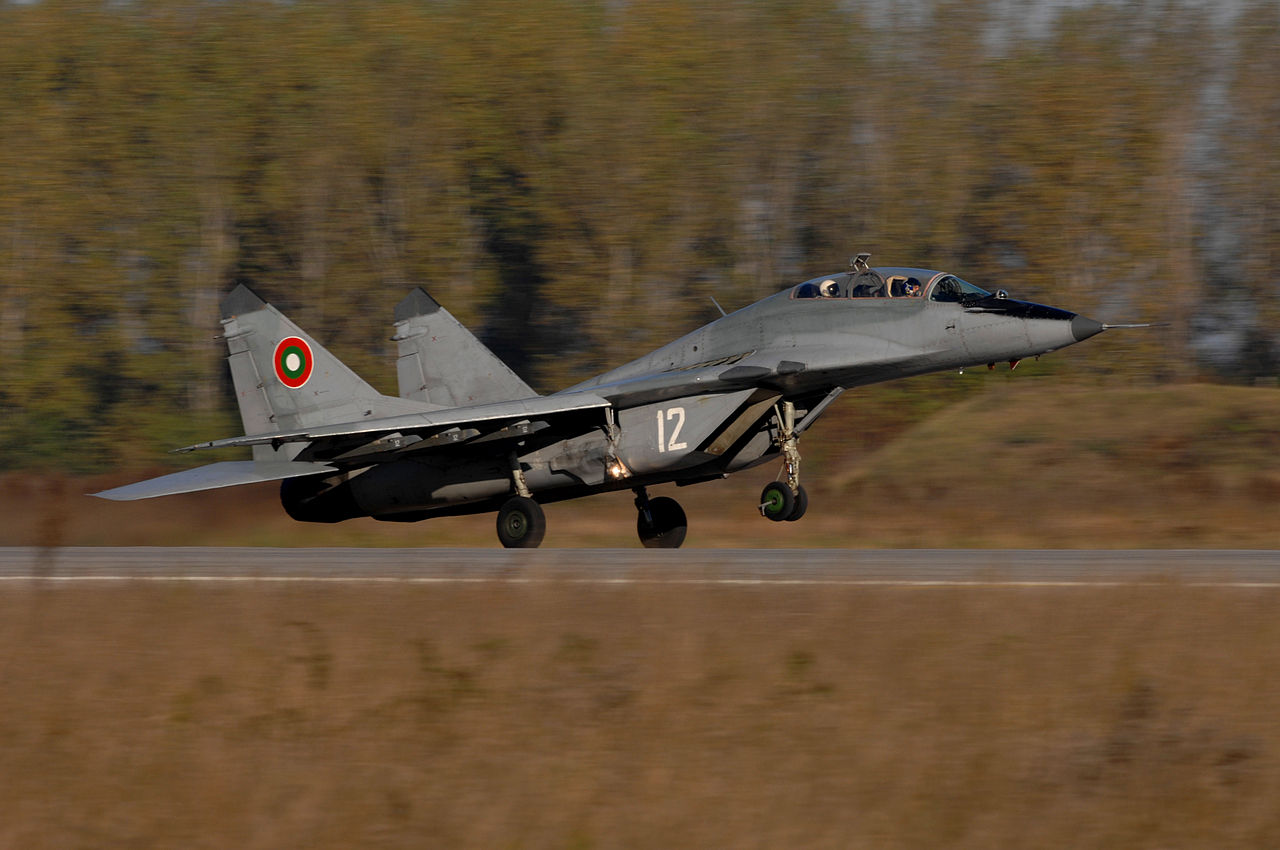 Mikoyan-Gourevitch MiG-29UB bulgare
