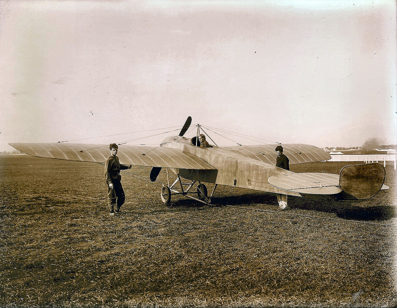 Nieuport IV G vu de l'arrière