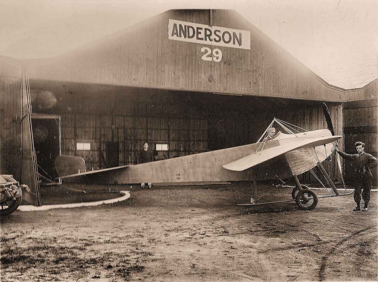 Nieuport IV G vu de côté