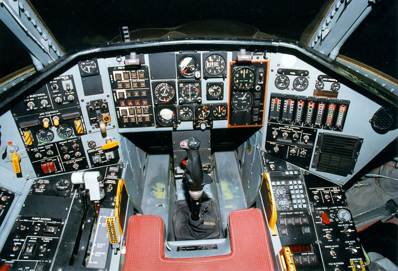 Northrop Tacit Blue - Cockpit