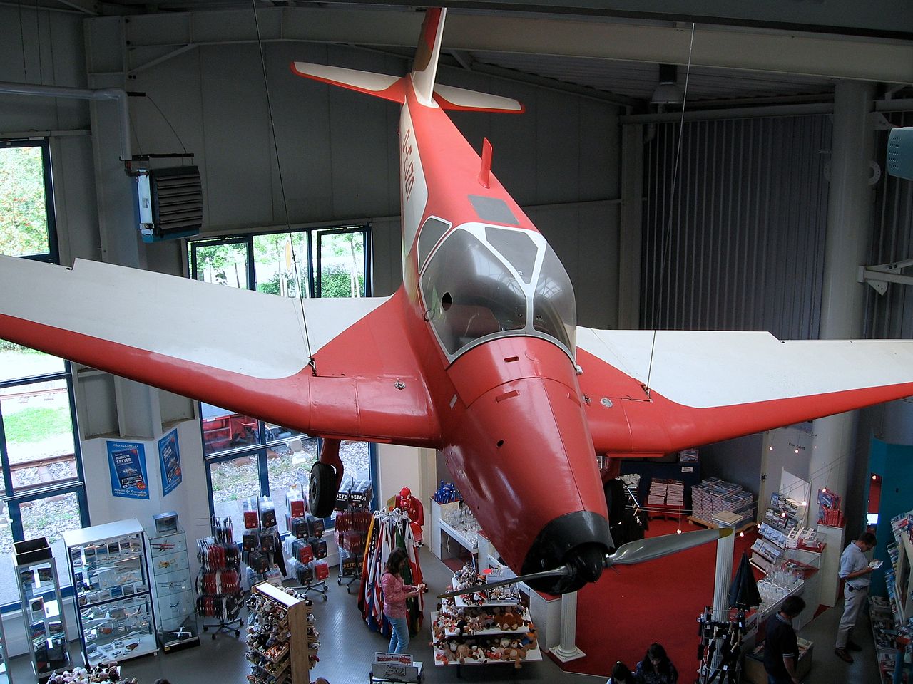 Mraz M-1D Sokol vu de dessus