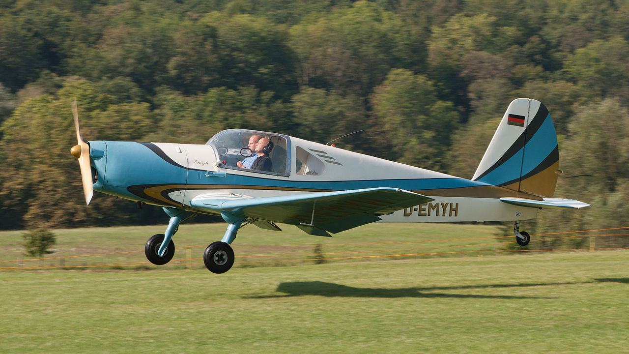 Mraz M-1D Sokol au décollage