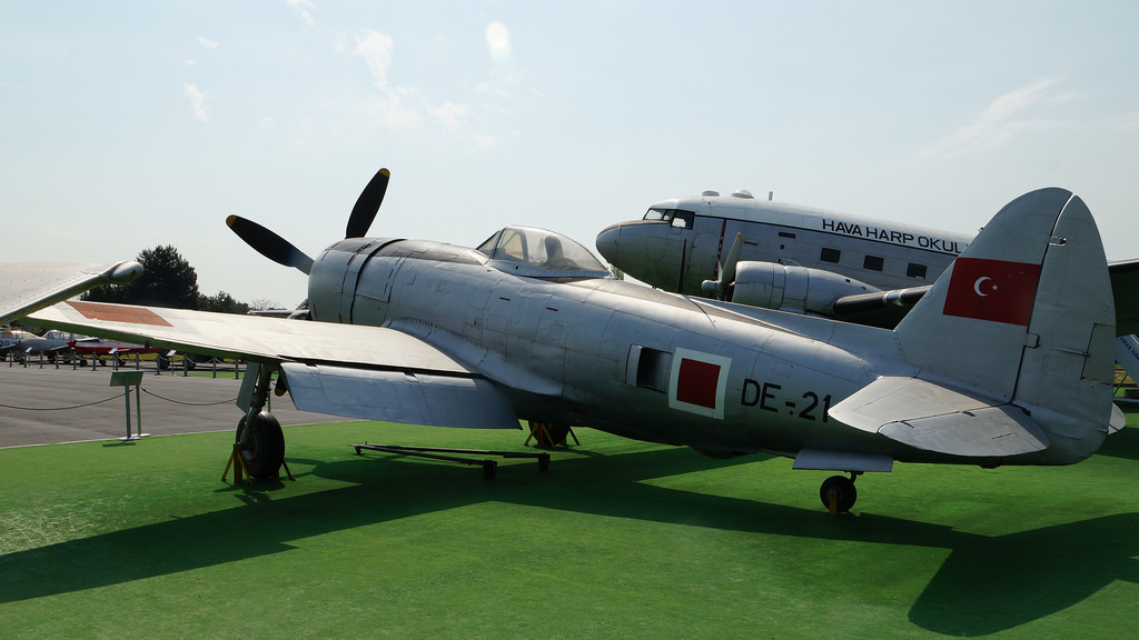 Republic P-47D Thunderbolt turc