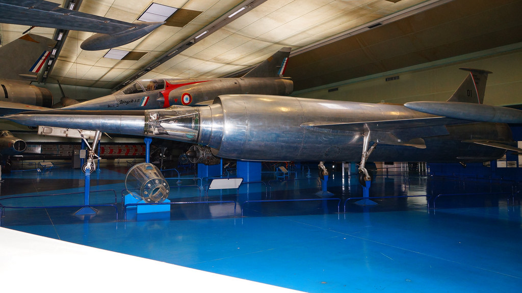 Leduc 022 au Bourget vu de côté