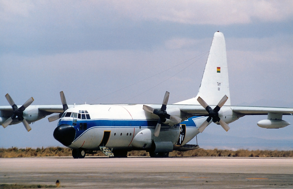 Lockheed C-130A Hercules bolivien