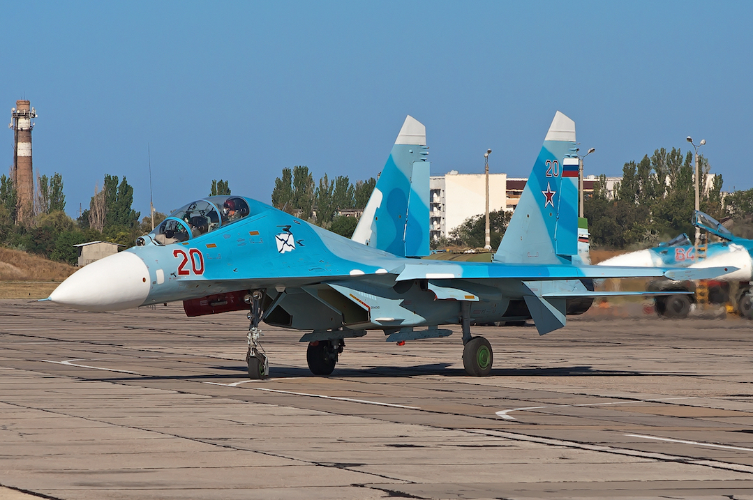 Sukhoï Su-27UB de la marine russe