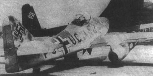 Messerschmitt Me 262V3 au sol