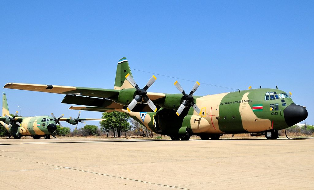 Lockheed C-130B Hercules botswanais