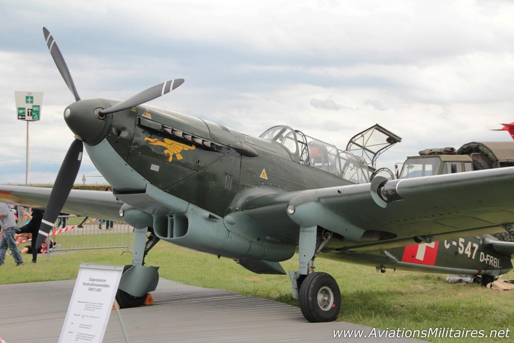 EKW C-3603 aux couleurs suisses par Jericho, de l'avant