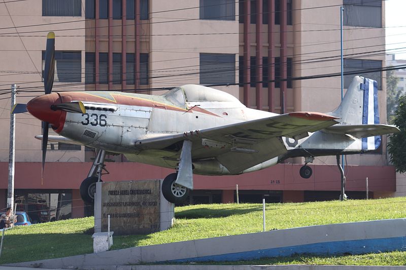 North American P-51 Mustang guatémaltèque