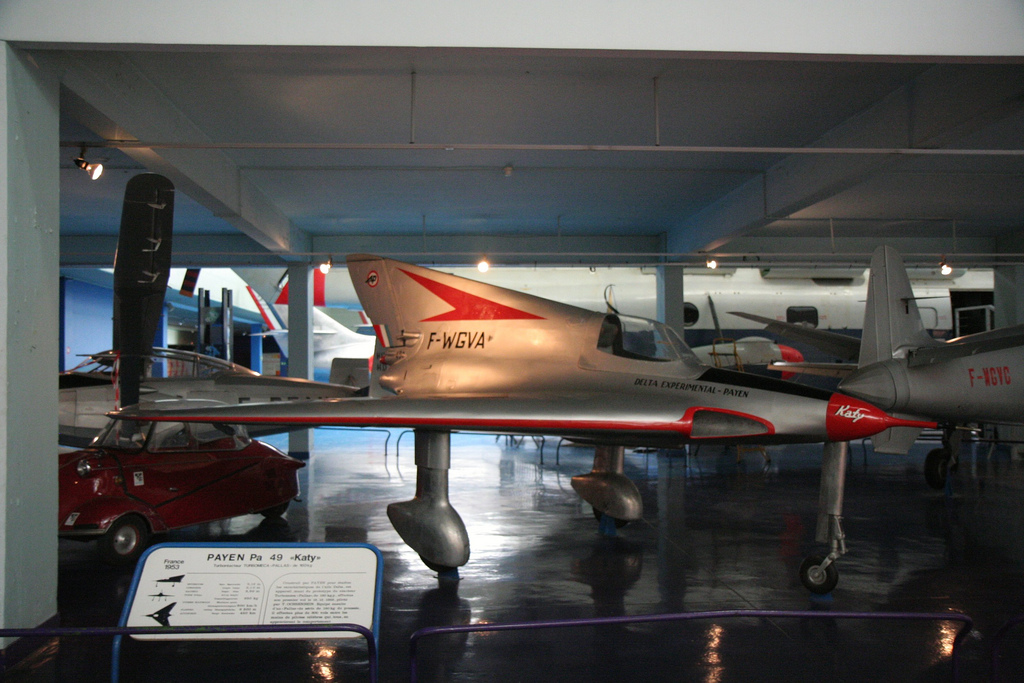 Payen Pa-49B vu de côté